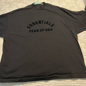 Fear of God Essentials Black Tee